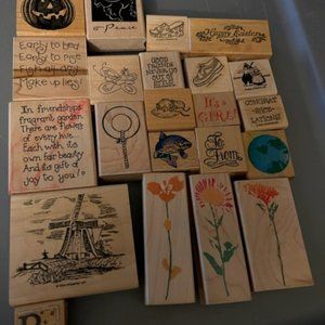 HUGE lot of 50+ stamps, some NEW